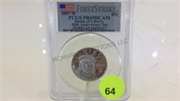 2007-W FIRST STRIKE PCGS PR69DCAM PLATNUM COIN