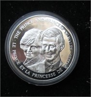 The Prince & Princess Of Wales Proof Coin