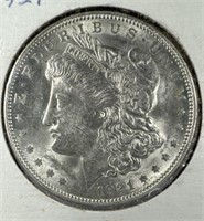 1921 Silver Morgan Dollar MS