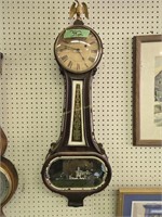 Antique banjo clock 40-in