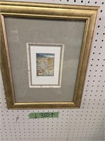 Pair of framed prints as shown