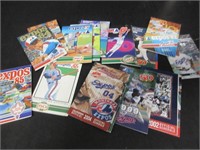 19 OLD MONTREAL EXPOS BASEBALL SCHEDULES