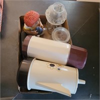 Thermal, tea container & misc. Items