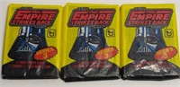 3 1980 Topps Series 3 Star Wars Card Packs