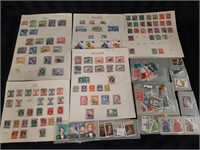 World Postage Stamp Lot - UK, Malta, India, Kenya