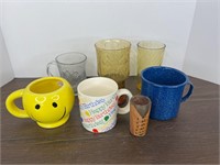 Vintage Mug and Glasses Lot