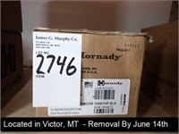 CASE OF (200) ROUNDS OF HORNADY 6MM CREEDMOOR 105