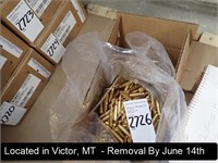 CASE OF (278) ROUNDS OF ASSORTED 22-250 AMMO