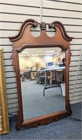 Large Wood Mirror