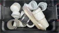 4" ASSORTED PVC PIPE FITTINGS