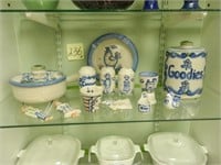 13 Pieces Of M.A. Hadley Pottery