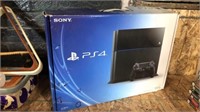 Storage find. PS4 in box with controller and