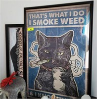 CAT WEED POSTER