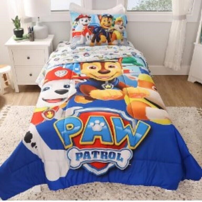 Paw Patrol 4 Piece Bed In A Bag Twin Size