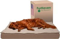 Furhaven Water-resistant Orthopedic Dog Bed For