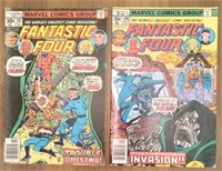 (2) 1977/78 Marvel: Fantastic Four #s 187 & 198