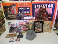 Lionel train posters, conductor hat, books, etc.