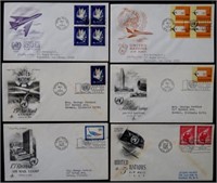 UNITED NATIONS COVERS USED