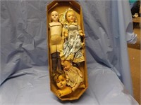 Antique dolls as is