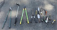 Assortment of Yard Tools