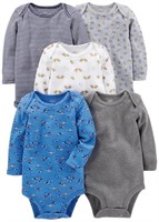 Simple Joys by Carter's Baby 5-pack Long-sleeved B