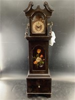 Standing clock, could serve as a jewelry box or CD