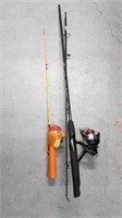 SHAKESPEAR FISHING ROD & REEL +