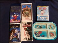 Lot of Disney VHS/Tray/D/VD