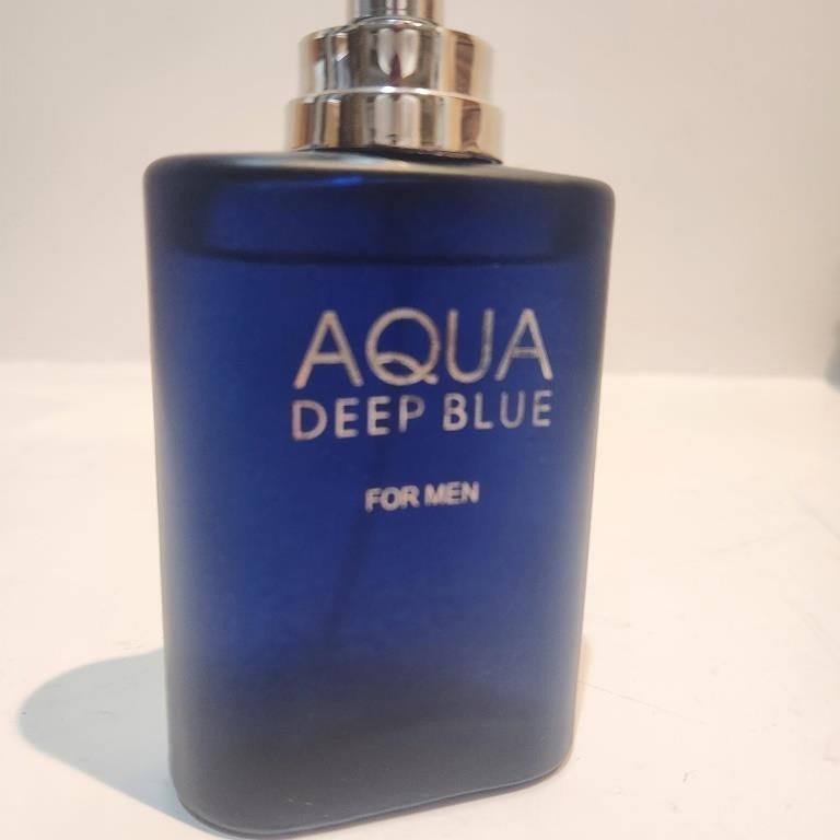 men Aqua Deep Blue Perfume \ 100 ml \ tester FULL