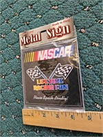 Magnetic Metal NASCAR Racing Fan Sign