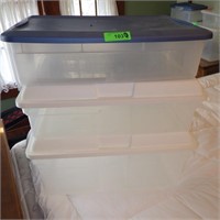 3 STORAGE CONTAINERS