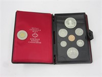 Coffret monnaies Canada avec dollar en silver