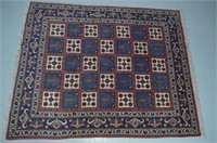 Hand Knotted Bakhtiari Persian Carpet - 879
