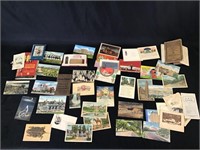 vintage post card lot