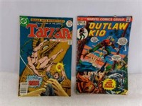 1973 Marvel Comics The Outlaw Kid & 1977 DC Comic