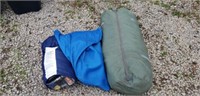 Sleeping Bag, Tent, Air bed
