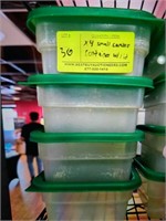 SMALL CAMBRO CONTAINERS WITH LIDS