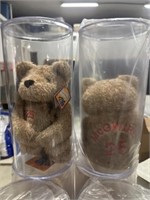 McGwire collectible bear in case  with documents