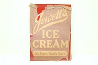 Tin Jewetts Ice Cream, Fryeburg Maine Sign