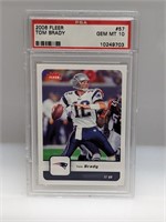 2006 Fleer  Tom Brady  PSA 10