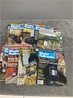 12 Model Railroad Magazines