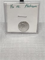 1/10 OZ Platinum Liberty Coin 1997