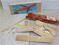 Model Airplane Kits - 2 Items - Comet's & Braniff