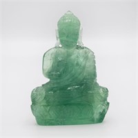 Beautiful 898ct Natural Green Fluorite Ganesh