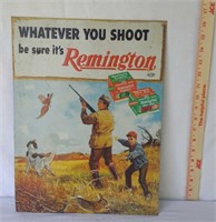 1990s Remington advertisement sign