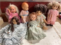 Old vintage dolls