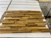 3D Teak Accent Wall Paneling X 8 boxes