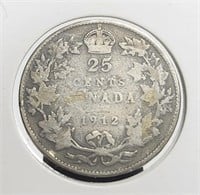 Canada 1912 25c Silver George