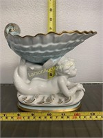 RHM Porcelain Compote depicting Water Sprite