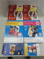 7 packs of photo paper
